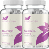 Advanced Zinc Quercetin with Bromelain Formula - Triple Immune Support Quercetin Complex for Daily and Seasonal Immune System Wellness Support - Made in a cGMP American Facility (480 Servings)